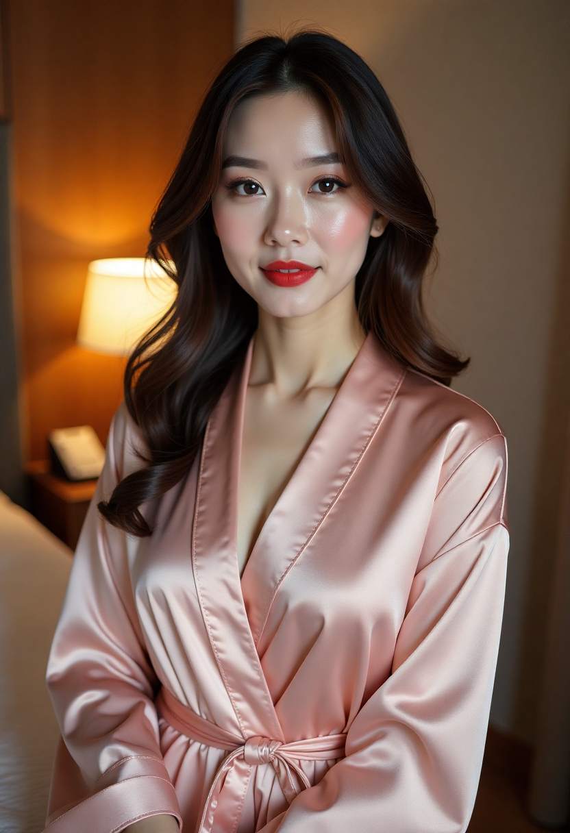 雾港来信：夜色中的港口与远处的灯塔
